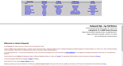 Desktop Screenshot of antiquar-einhorn.de
