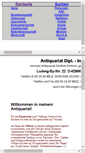 Mobile Screenshot of antiquar-einhorn.de