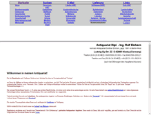 Tablet Screenshot of antiquar-einhorn.de